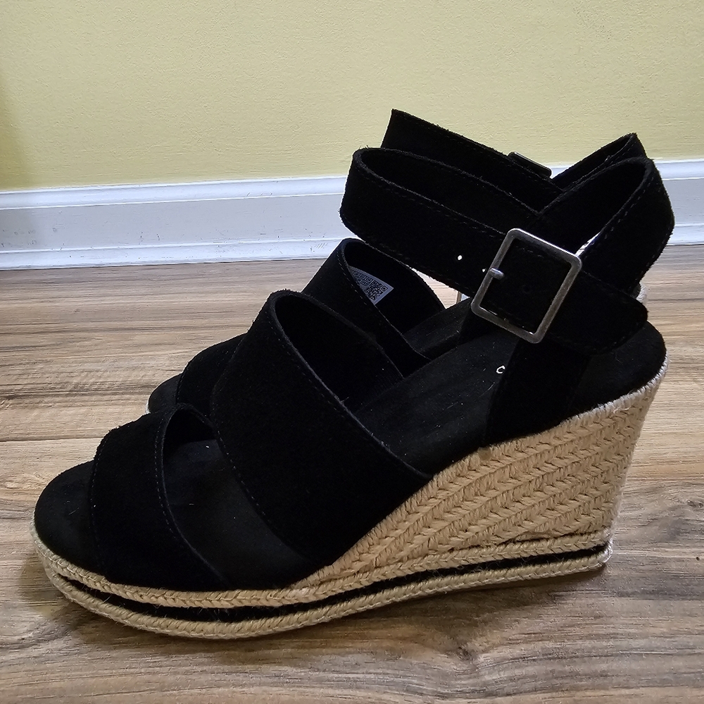 New Toms Exclusive Madelyn Wedge Sandal - Picture 5 of 14
